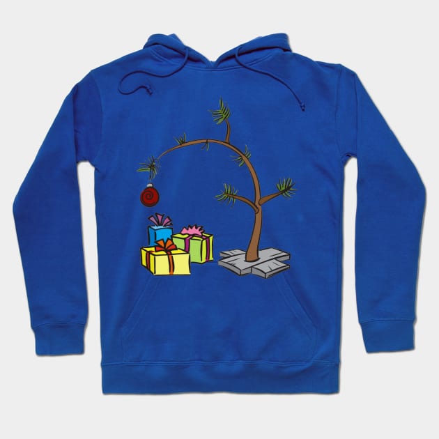 🎄 Charlie Brown Xmas Tree 🎄 Hoodie by INLE Designs